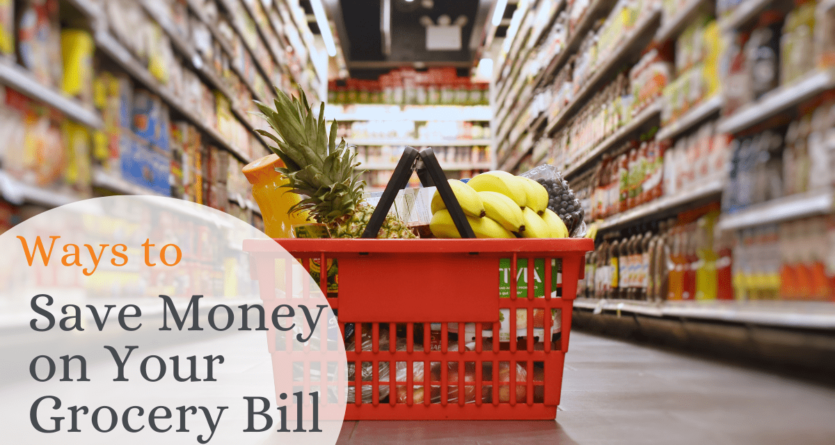 ways to save money on your grocery bill