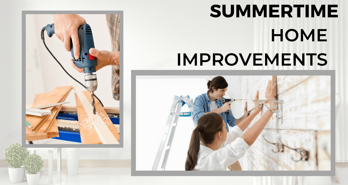 summertime home improvements