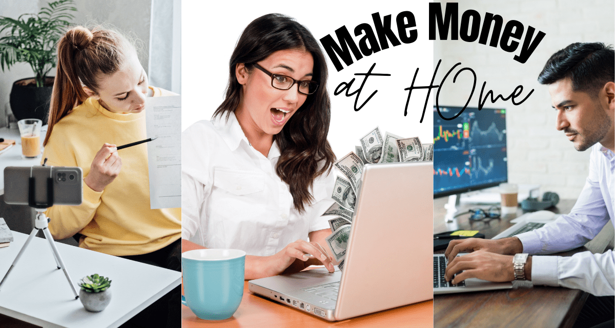 5 ways to make extra money at home